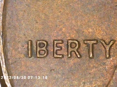 1986 - D  Lincoln Memorial Penny ERROR RARE NO L IN LIBERTY - Image 1 of 4