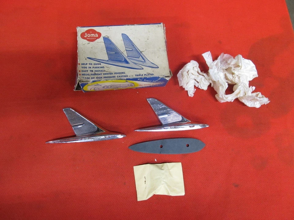 Guías de accesorios para guardabarros N.O.S Joma 1959 1960 Chevrolet Buick Pontiac Ford Dodge Foto 1 de 4