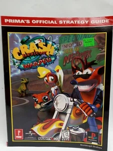 Prima's Official Strategy Guide - Crash Bandicoot: Warped Guide Book (PS1) used - Picture 1 of 3