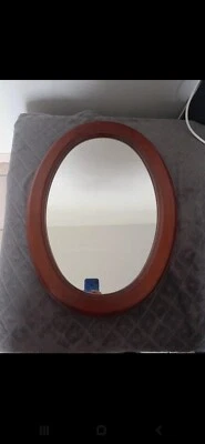 miroir ancien bois - Photo 1/3