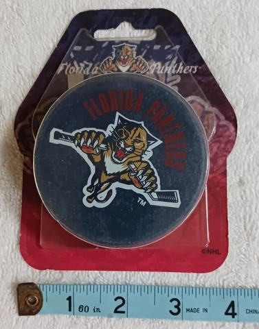 NHL Florida Panthers Dark Blue Collector Puck Cover