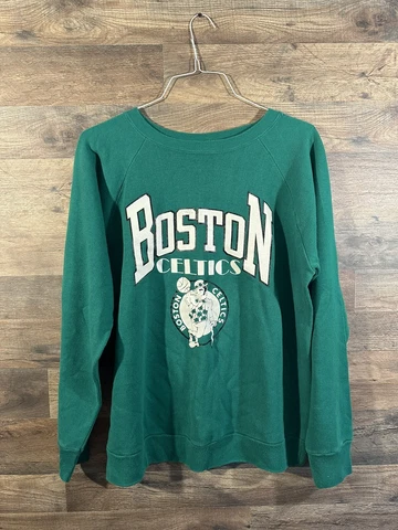 Vintage 80s Boston Celtics Sweatshirt Cover