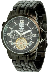 Lindberg & Sons Automatic Watch Agora Black 35 Stones Stainless Steel Arm Band - Bild 1 von 2