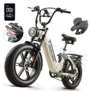 E-bike 20 Zoll Elektrofahrrad 25km/h E Mountainbike 48V 20Ah Akku Trekking ebike - Bild 1 von 24