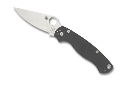 Spyderco Para 2 Folding Knife 3.47" Maxamet Satin Blade, Dark Gray G10 Handles - Image 1 of 3