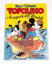 Topolino e la Scoperta dell'Atlantide Fumetto Walt Disney Albo d'Oro n 142 Nuovo