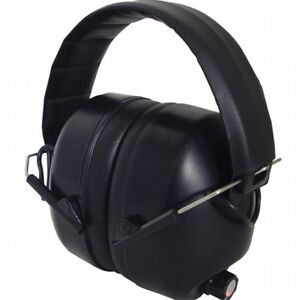 Radians 430 EHP Electronic hearing protection ear muffs shooting black NRR 26