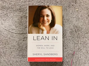 Lean in: Women, Work, and the Will to Lead Hardcover Book By Sheryl Sandberg - Picture 1 of 2