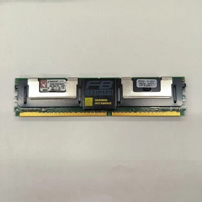 KINGSTON RAM 2GB Kingston Arbeitsspeicher KVR667D2D8F5K4/8G 2Rx8 PC2-5300F - Bild 1 von 2