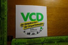 Alter Aufkleber Deutsche Bahn Verkehrsverbund VCD Bonn