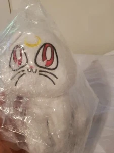 Muñeca de peluche Sailor Moon Artemisa gato blanco anime juguete de peluche regalo - Imagen 1 de 6