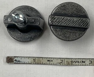 (38) Amerock Forgings Etched Knob Cabinet Pull Knob Handle 1-1/4" Wrought Iron - Picture 1 of 5