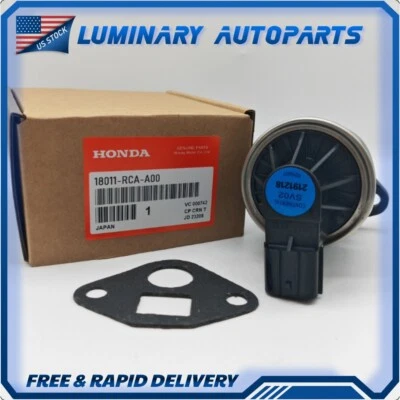 Válvula Honda Acura 18011-RCA-A00 EGR Odyssey Accord Pilot Ridgeline TL CL MDX fabricante original Foto 1 de 4