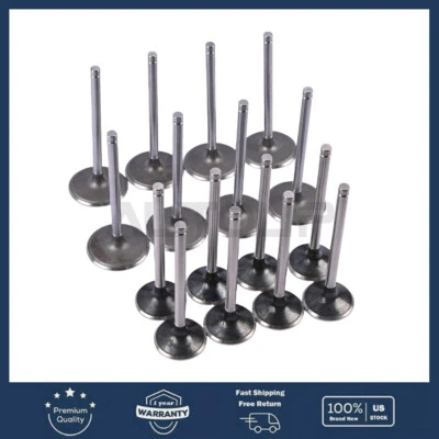 Комплект впускных и выпускных клапанов двигателя подходит для GM LS V8 2005-2009 4.8 5.3 6.0 - Изображение 1 из 4