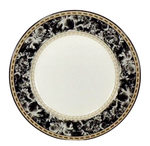 Royal Doulton Provence Salad Plate Noir Fruit Border 1289 Fine China 2001 As Is - Picture 1 of 5