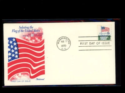 1970 Craft FDC Saluting the Flag of the United States FDC - Image 1 of 2