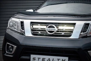 STEALTH LED TWIN 10" LUMINOUS LED GRILLE LIGHT FOR NISSAN NAVARA D23 NP300 15-21 - Afbeelding 1 van 9