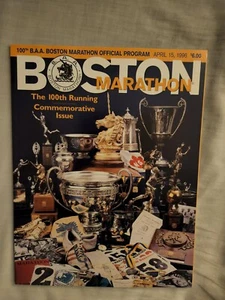 100th Boston Marathon Official Program (1996) Brand-New Excellent Condition! - Picture 1 of 1
