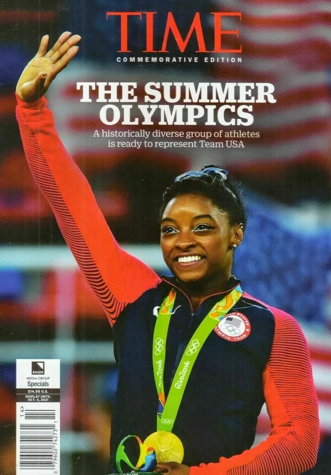 SUMMER OLYMPICS 2021 Time Magazine Commemorative Edition ~ SIMONE BILES cover - Image 1 of 1