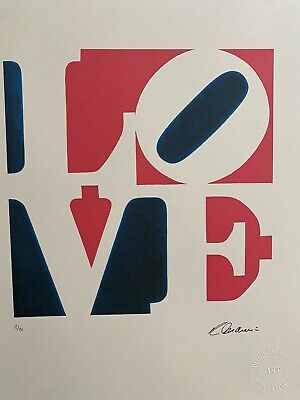 Robert Indiana Signed In Plate And Numbered + COA • 75€