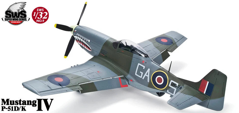 ZOUKEI-MURA MUSTANG IV P-51DK Scala 1/32 Cod.SWS09 - Imagen 1 de 1