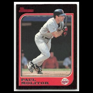 Paul Molitor #10 1997 Bowman Minnesota Twins Baseball Card MLB NM - Picture 1 of 3