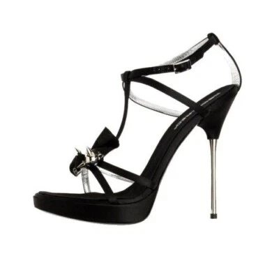 NUEVOS ZAPATOS DE PLATAFORMA DSQUARED2 STILETTO CON CLAVOS 39.5 - 9.5 Foto 1 de 4