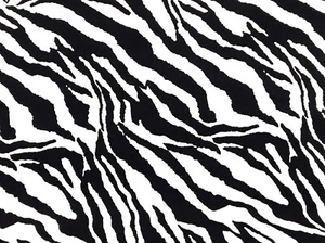 45 Zoll Zebra Tiermuster bedruckt Baumwollstoff Nähen Basteln Patchwork BTY - Bild 1 von 3