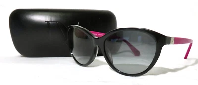 Diane Von Furstenberg Blair DVF599 Sunglasses 56-17-135 Black plastic frames - Image 1 of 4