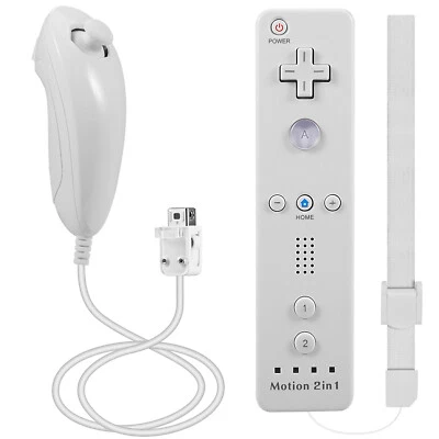 For Nintendo Wii /Wii U Wii Remote Nunchuck Controller Classic Pro Controller - Image 1 of 4