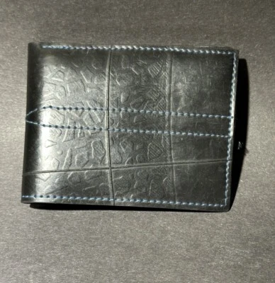 Cartera de goma negra Alchemy Goods para hombre usada  Foto 1 de 4