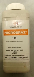 Polvo metálico relleno de soldadura fuerte de níquel de alta temperatura Wallcolmonoy Nicrobraz 149252-0 - Imagen 1 de 3
