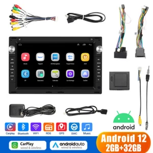 DAB+ 2+32GB Android Autoradio Carplay GPS Navi BT Für VW GOLF Passat GOLF Skoda - Picture 1 of 24