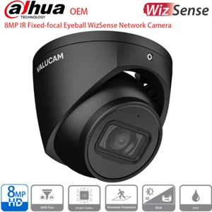 Dahua Compatible 8MP Wizsense IP Camera 4K OEM IPC-HDW2841TM-S iDmss MIC Black - Imagen 1 de 10