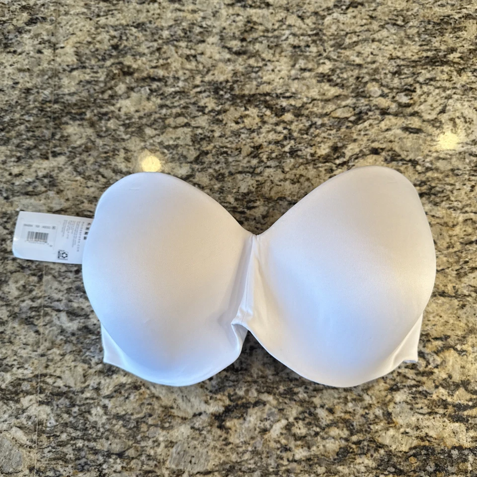 WOMEN SIZE 40 DDD MAIDENFORM STRAPLESS LIFT UNDERWIRE BRA STYLE # SN0004