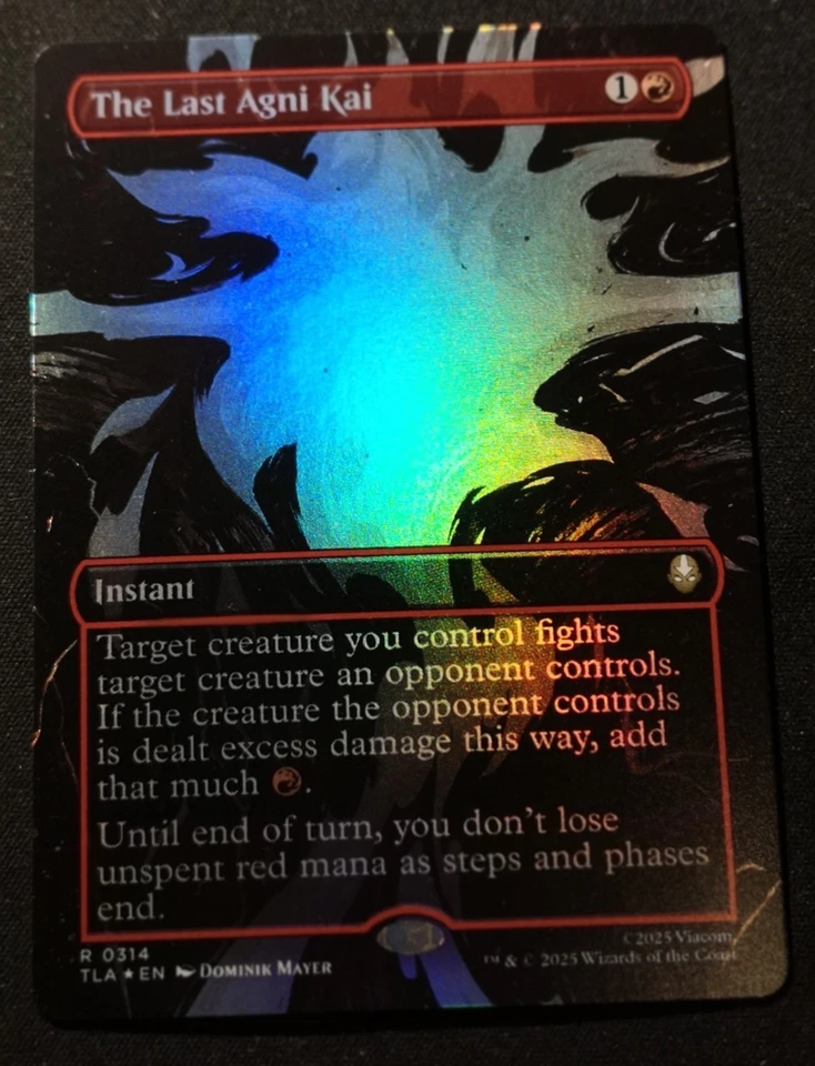 The Last Agni Kai - Foil - Borderless - TLA - MTG - EN - NM - 0314 - Image 1 of 1
