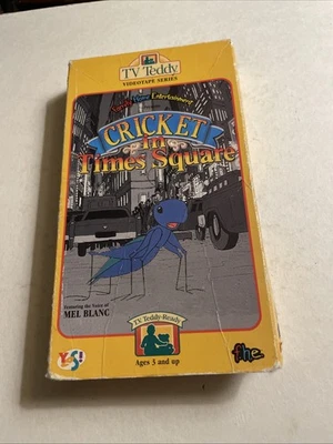 Cricket in Time Square (VHS 1993) TV Teddy -video Tape Series - Image 1 of 4