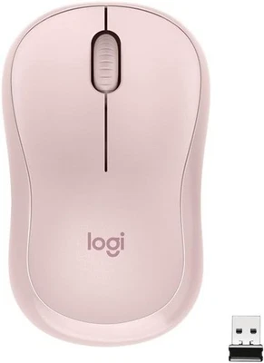 Logitech M220 Silent Wireless Mouse, 2.4 GHz with USB Receiver - Rose™ - Image 1 of 4