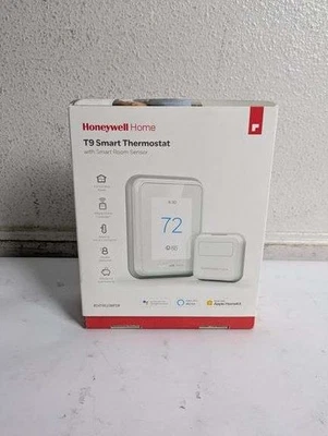 Honeywell Home T9 Wi-Fi Smart Thermostat with Room Sensor  - Image 1 of 4