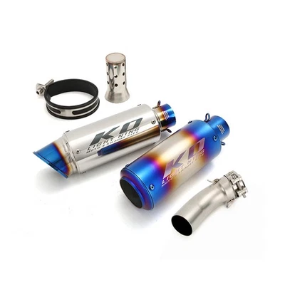 For Kawasaki Ninja ZX4R ZX4RR 2023-2025 51mm Motorcycle Exhaust Muffler Mid Pipe - Imagen 1 de 4