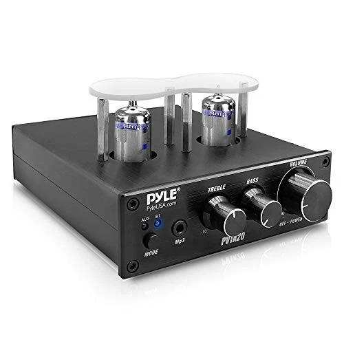 Pyle PVTA20 Bluetooth Tube Amplifier Stereo Receiver - 600W Home Audio Desktop - Image 1 of 1