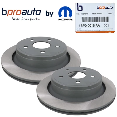 2X DISCO DE FRENO TRASERO RAM 1500 2011-2024 PROAUTO BY MOPAR OE 52009968AD Foto 1 de 4