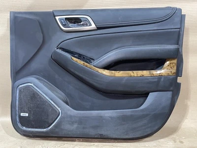 2015-2018 GMC Yukon XL 1500 Front Right Passenger Door Trim Panel w/PWR — 第 1/4 张图片