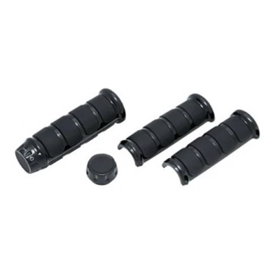 Kuryakyn Black Three-Piece ISO®-Grips 6781 - Image 1 of 4