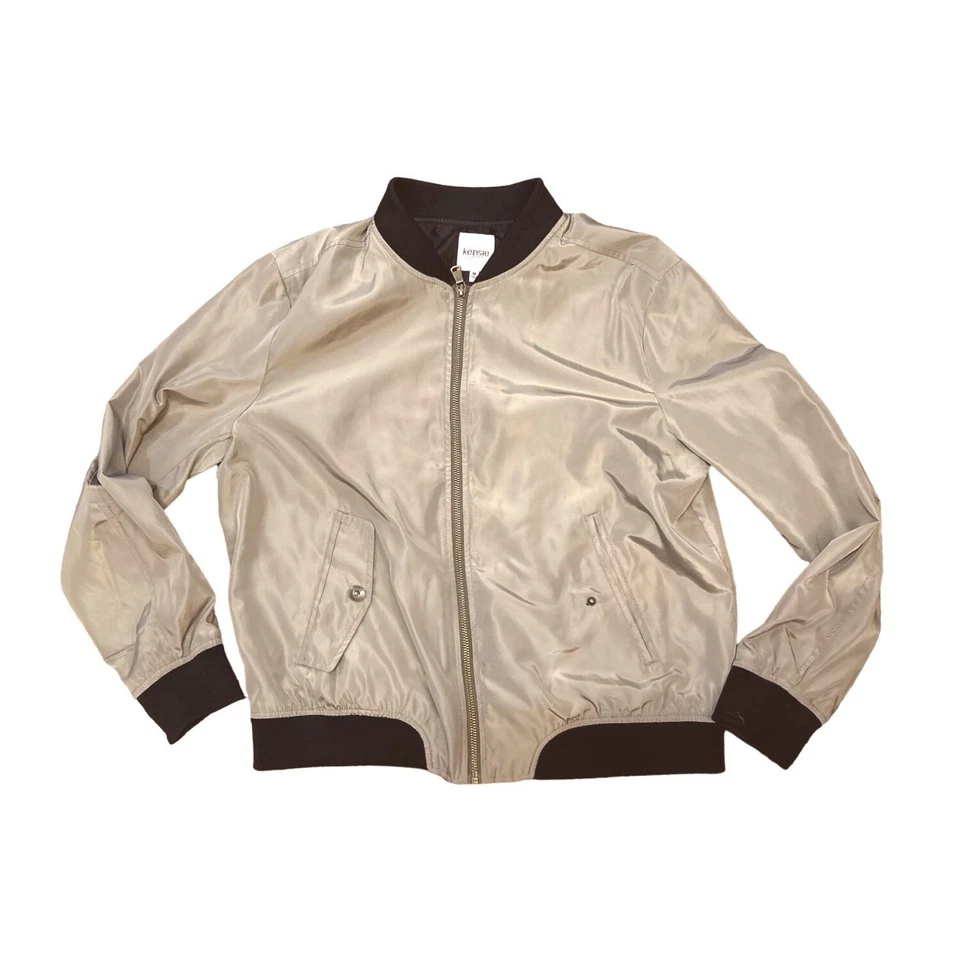 Chaqueta cortavientos bomber manga larga Kensie talla mediana Foto 1 de 4