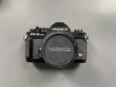 Yashica FX-3 Super film SLR working tested w/50mm f1.9 ML lens - Image 1 of 4