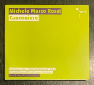 Michele Marco Rossi - Canzoniere CD 2024 Classical NM - Imagen 1 de 2