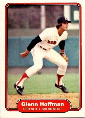 Glenn Hoffman Boston Red Sox 1982 Fleer #296 - Image 1 of 2