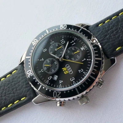 Часы хронограф аксессуары для спортивного автомобиля Audi Quattro RS S Line Motorsport - Изображение 1 из 4