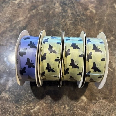 Venus Decorative Ribbon For Decorating, Gift Tying, Floral & Crafts Butterflies - Image 1 of 4